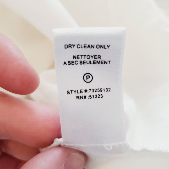 CeCe by Cynthia Steffe Tulle Fit & Flare Dress 154713 Women's Ivory BRIDAL SZ12 - Picture 8 of 12